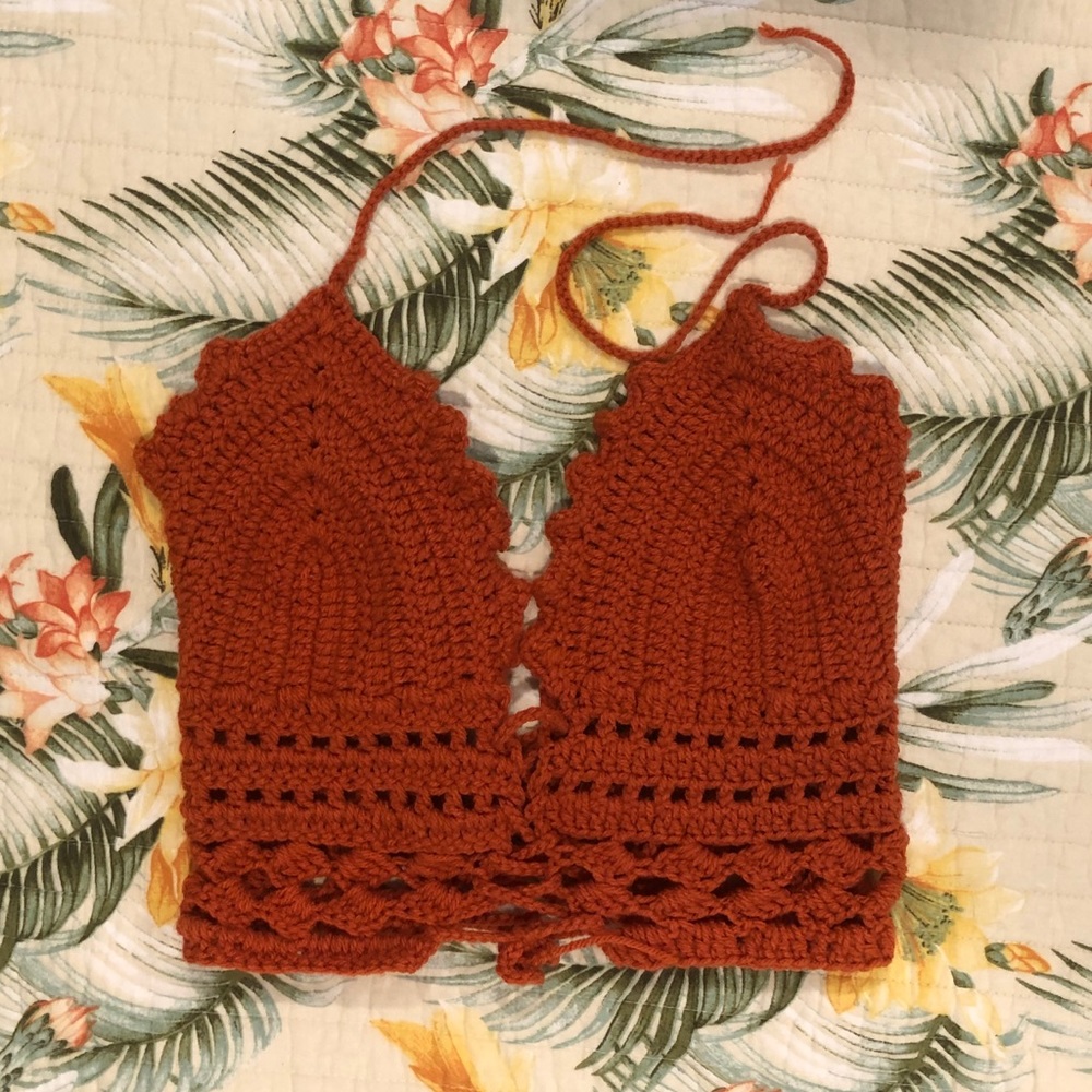 SOLD Handmade Crochet Top